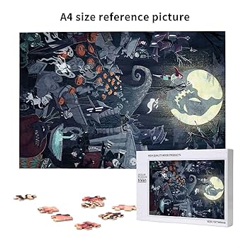 ♥️ナイトメア ジャック パズル 完成品 1,000ピース※取りに来れる方 ♥️ナイトメア ジャック パズル 完成品 1,000ピース※取りに